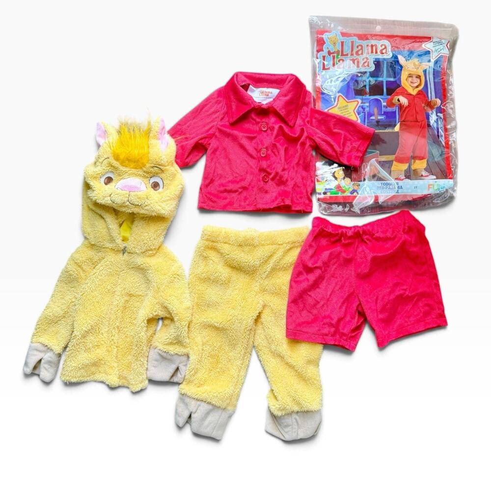 Rare Llama Llama Red Pajama Toddler Halloween Costume 2T 4 Piece Licensed